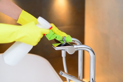 Professional hard floor cleaning service in a Camden residential property